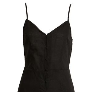 Black Tank Top Romper